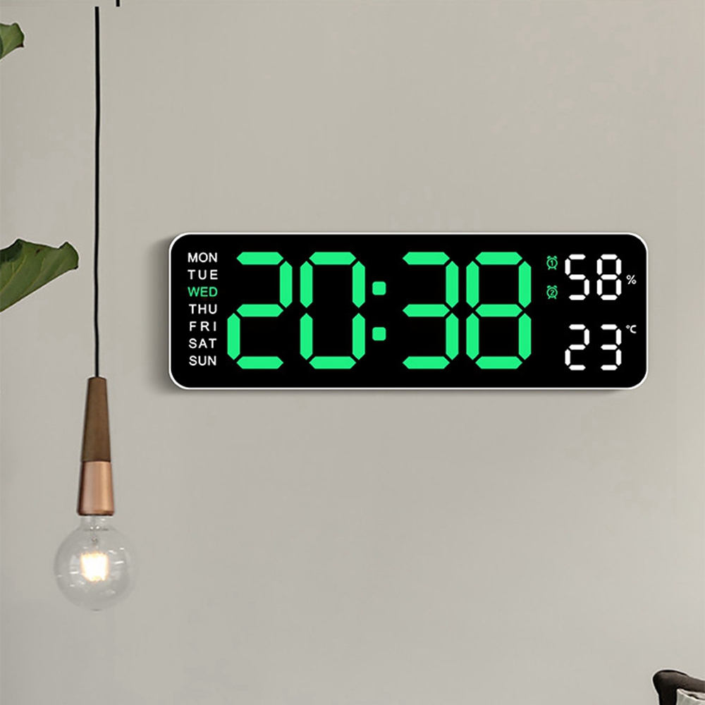 Modern Electronics Gadgets - Grande orologio da parete digitale Temperatura