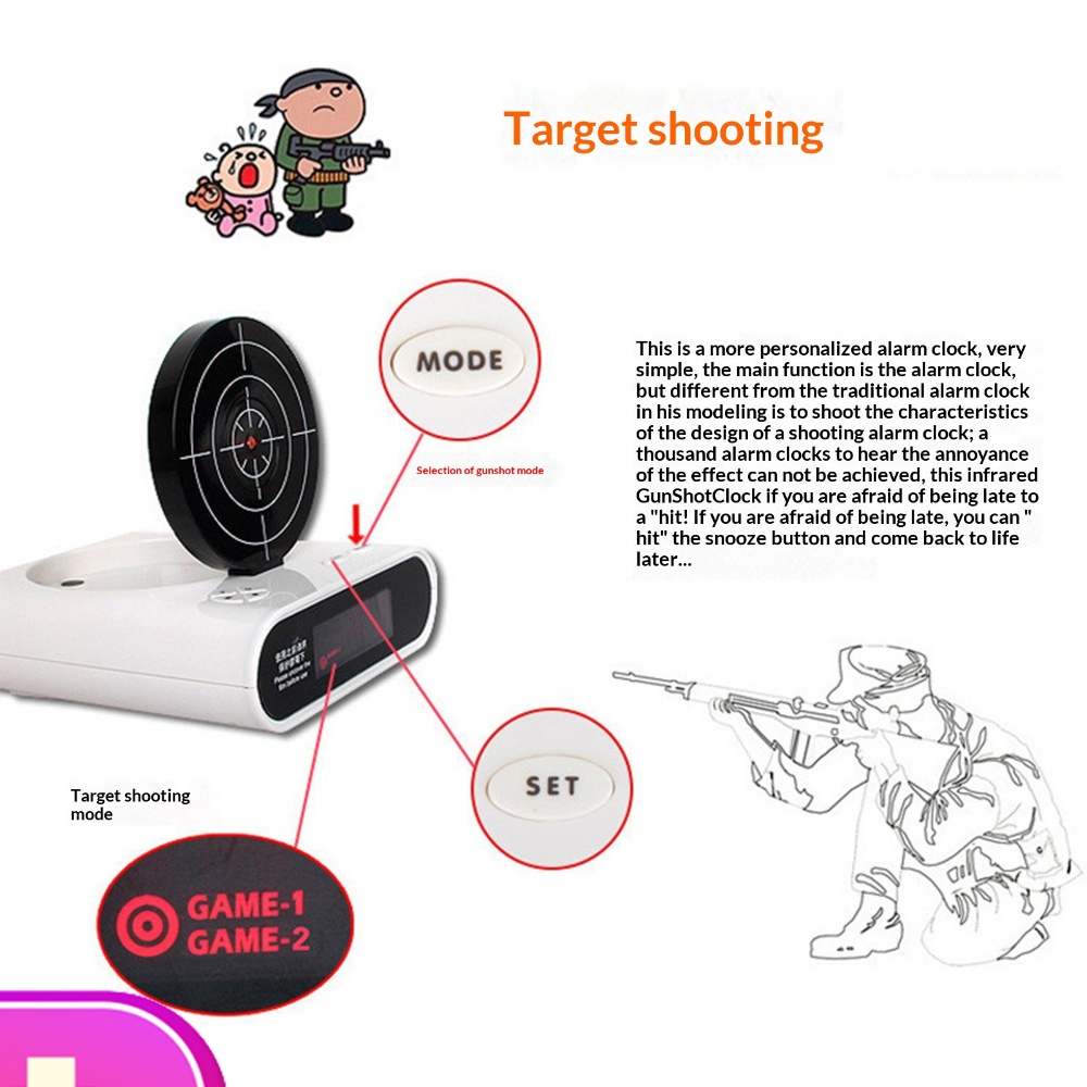 Electronics Gadgets To Gift - Sveglia da Tavolo Elettronica Creativa a