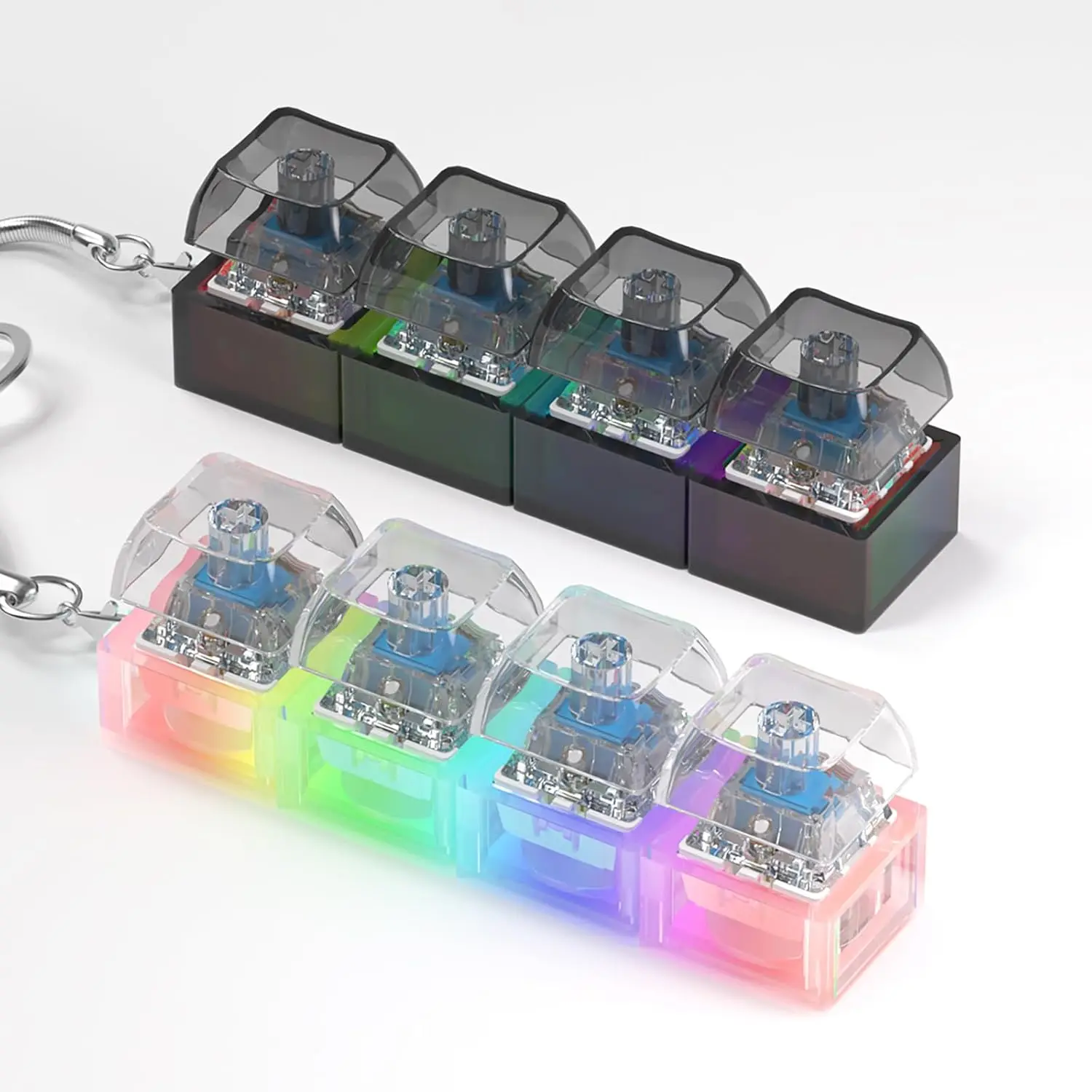 Electronics Gadgets For Kids - Portachiavi LED con Tastiera, Giocattolo Antistress,
