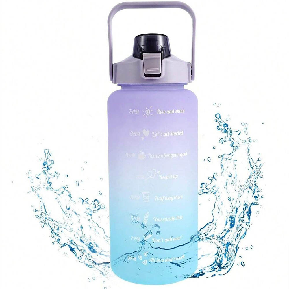 Smart Water Bottle Tracker - Bottiglia d'acqua da 2 litri Bottiglia