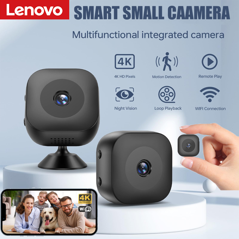 Compact Camera Mirrorless - Telecamera Mini Smart 4K HD Lenovo