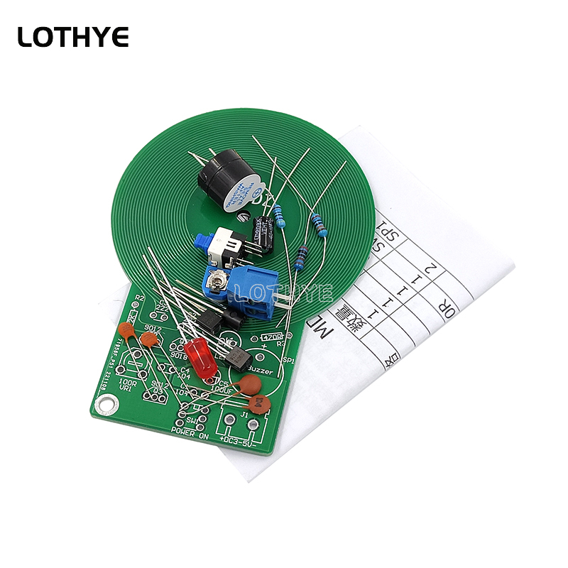 Diy Electronics Gadgets - DC 3V-5V Kit Metal Detector Kit