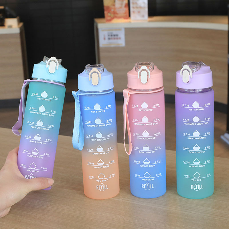 Smart Water Bottle Tracker - Bottiglia d'acqua corrente da 700 ml
