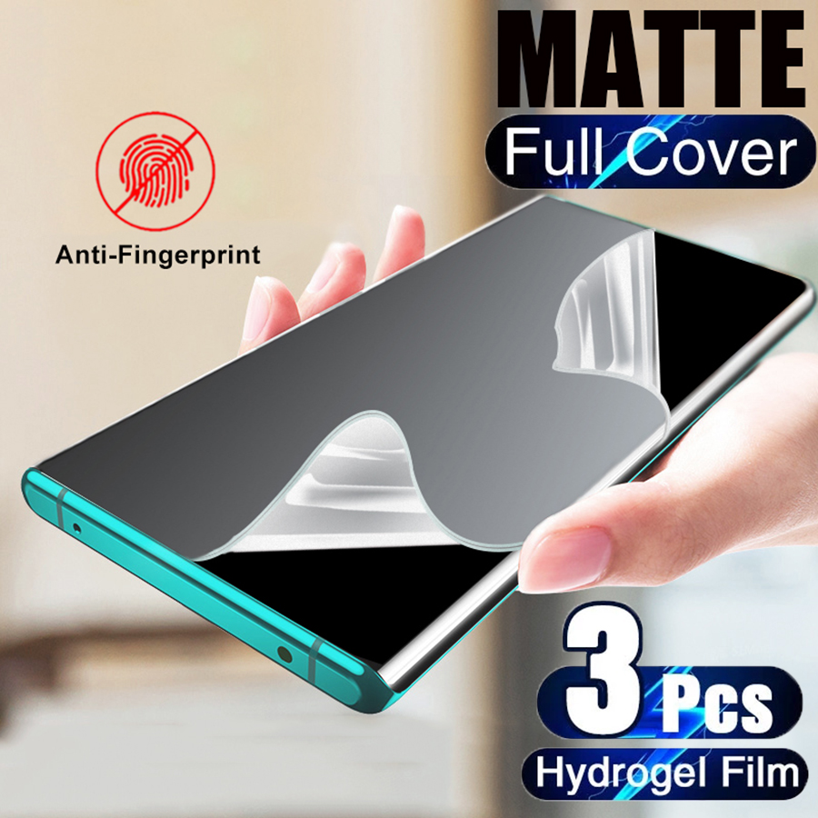 Realme Gt 6 - Pellicola idrogel opaca 3 pezzi per