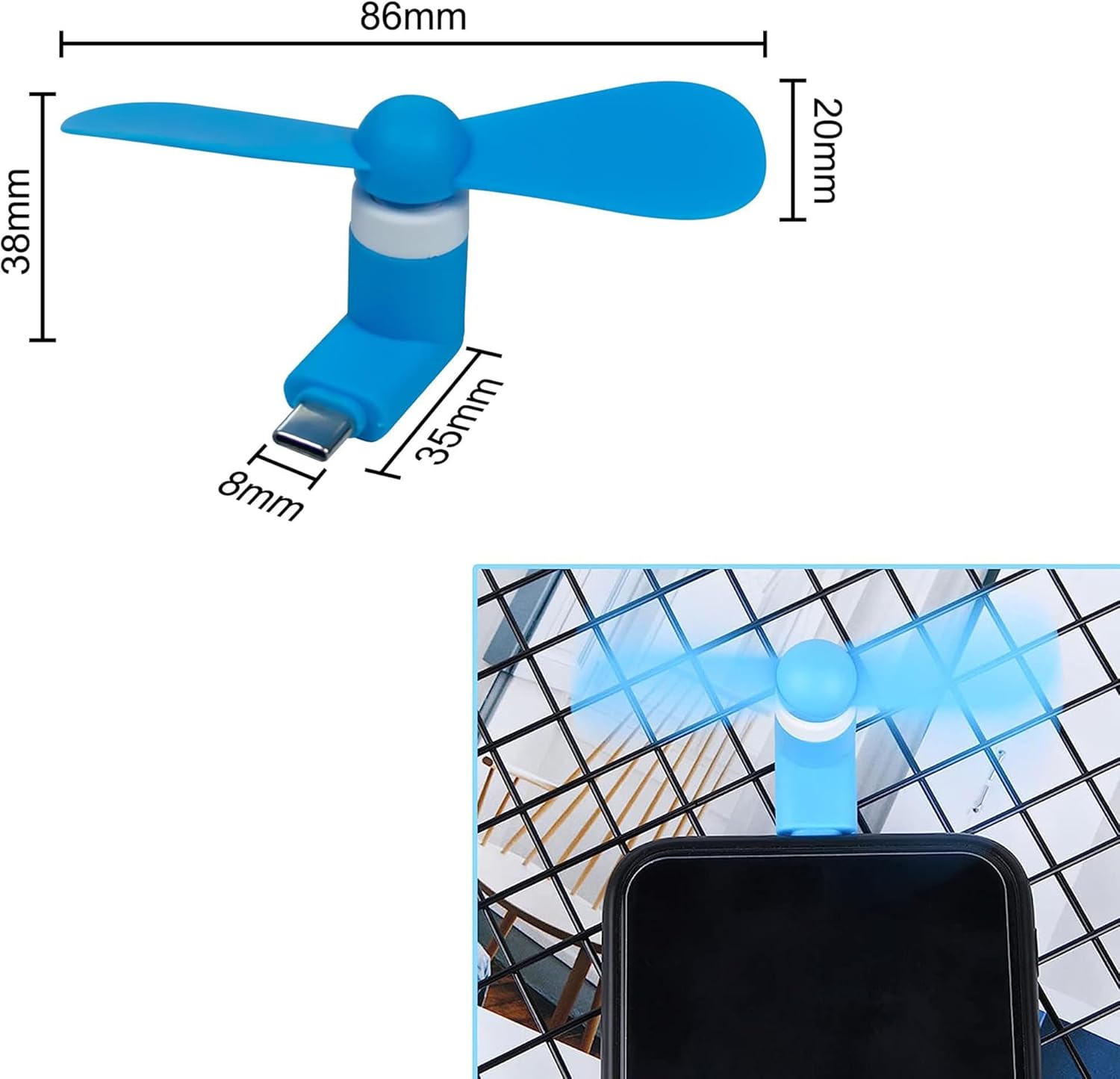 4/2/1 Pezzi Mini Ventilatore P - Electronic Gadgets recensione e prezzo