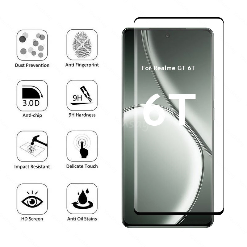 Per Realme GT 6T Vetro 3D Curv - Realme Gt 6 recensione e prezzo