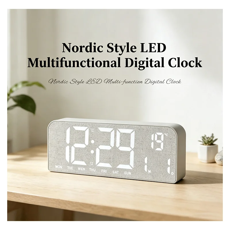 Orologio Sveglia Digitale in L - Modern Electronics Gadgets recensione e prezzo