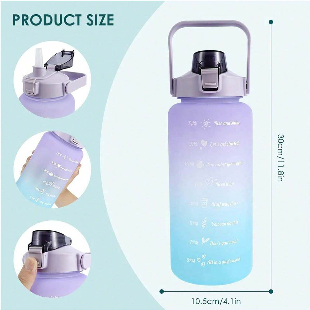 Bottiglia d'acqua da 2 litri B - Smart Water Bottle Tracker recensione e prezzo