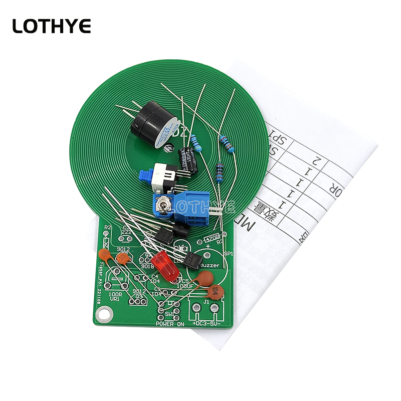 DC 3V-5V Kit Metal Detector Ki - Diy Electronics Gadgets recensione e prezzo