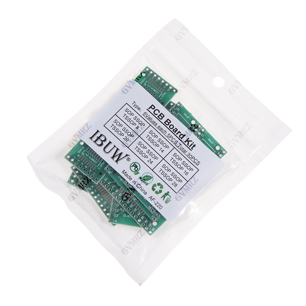 Kit Adattatore PCB 30 Pezzi 6  - Diy Electronics Gadgets recensione e prezzo