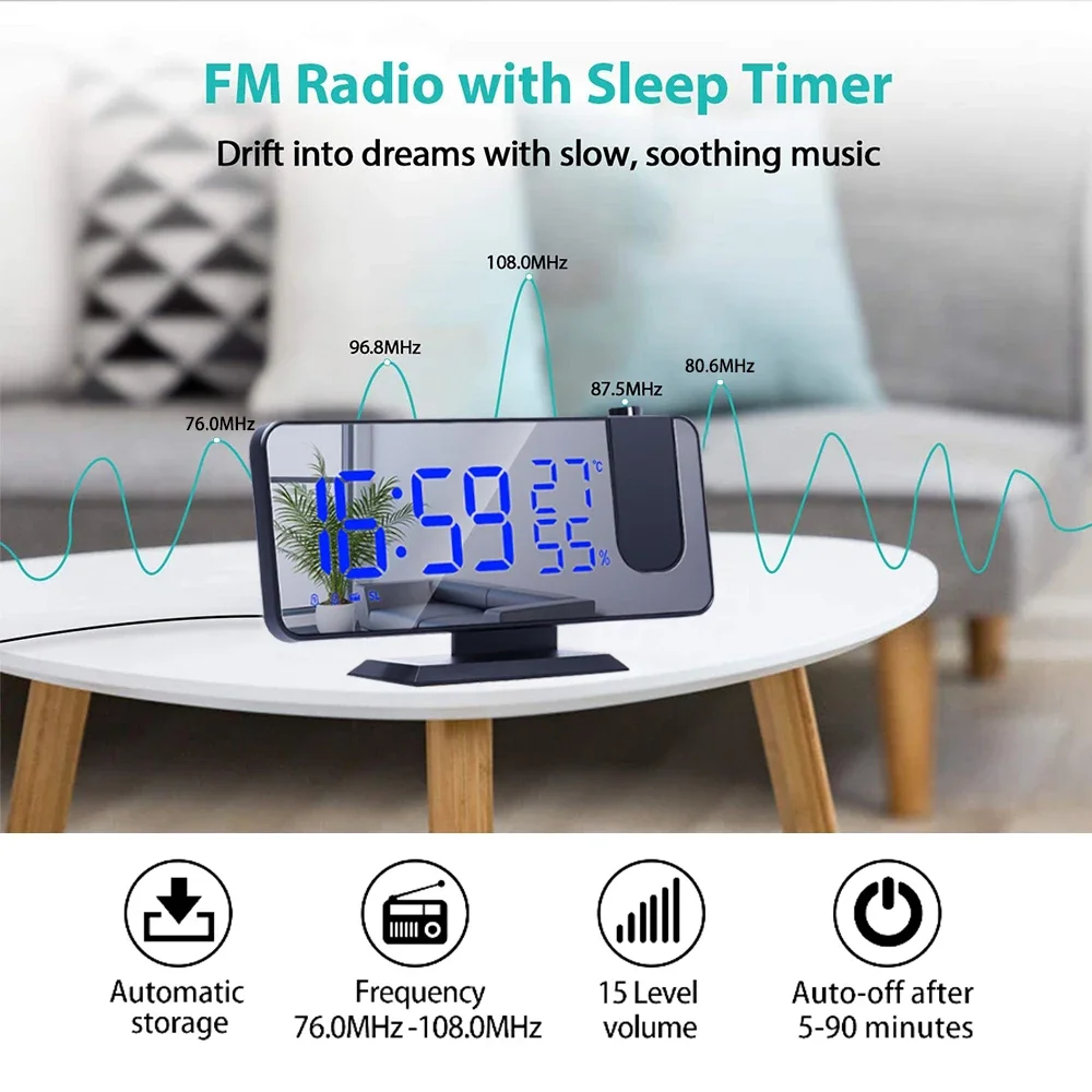 Sveglie a proiezione digitale  - Modern Electronics Gadgets recensione e prezzo