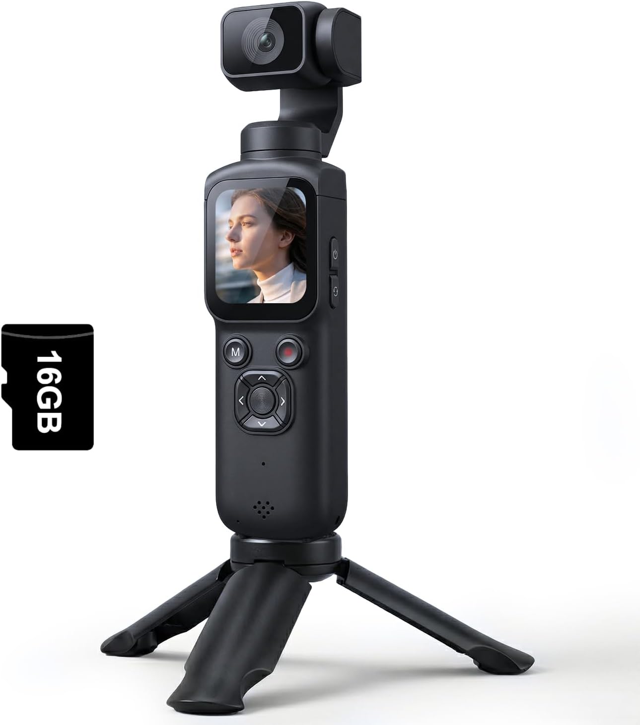 Videocamera Vlog con Gimbal a  - Action Camera 4K recensione e prezzo